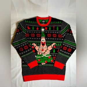 SpongeBob SquarePants Patrick Star Ugly Christmas Sweater